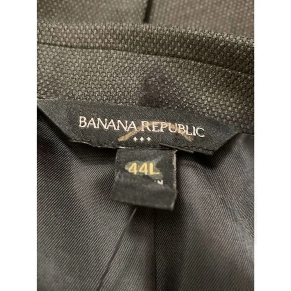 NWT Banana Republic, Men's‎ Suit Jacket, 44 L, Gray, Slim Fit, # 792939, NEW